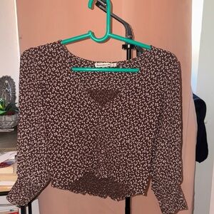Abercrombie & Fitch Floral Blouse